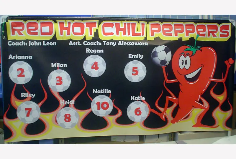 Red Hot Chili Peppers Banner
