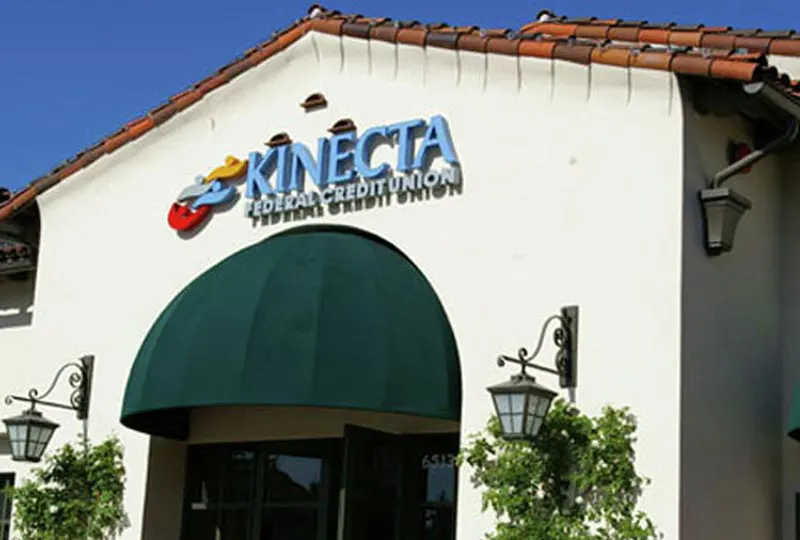 KINECTA Federal Credit Union Sign