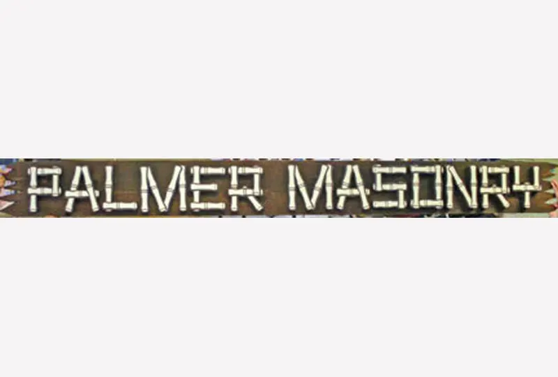 Palmer Masonry Sign