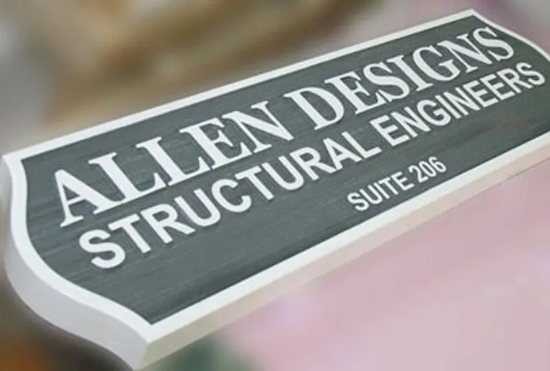 Allan Designs 3D Wood Interior Sign