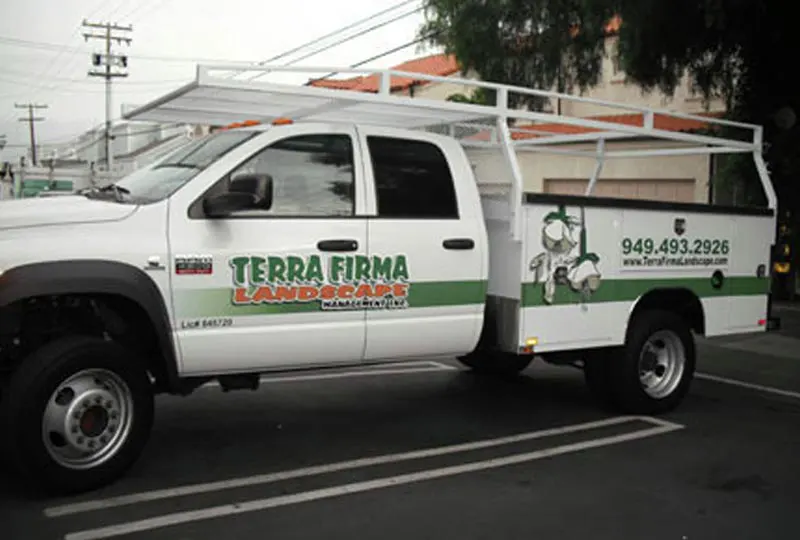 Terra Firma Truck Sign
