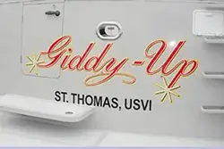 Custom Designed Boat Lettering & Graphics Company