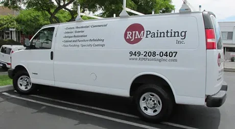 Vinyl Lettering on Vehicles