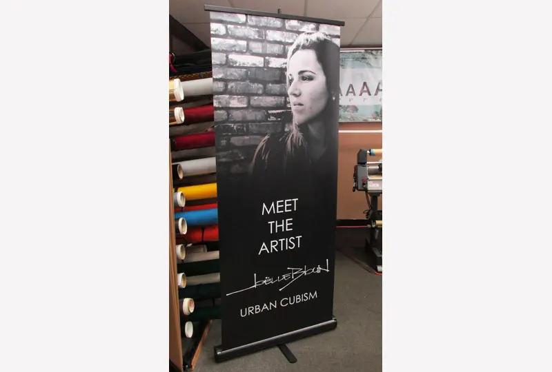 Custom Designed & Printed Pop-Up Banner in Laguna Beach