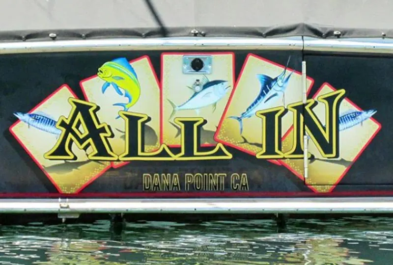 Custom Boat Graphics in Dana Point, CA