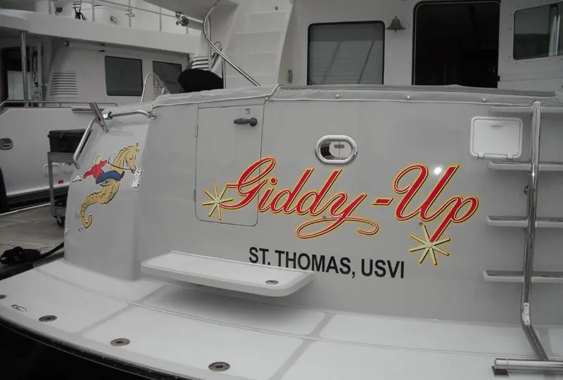 Long-Lasting Boat Graphics