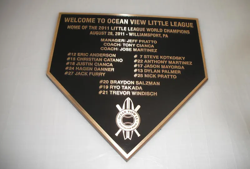 Bronze Plaque in Oxnard, CA