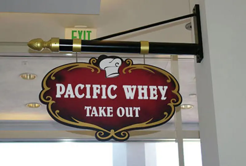 Pacific Whey Exit Door Sign