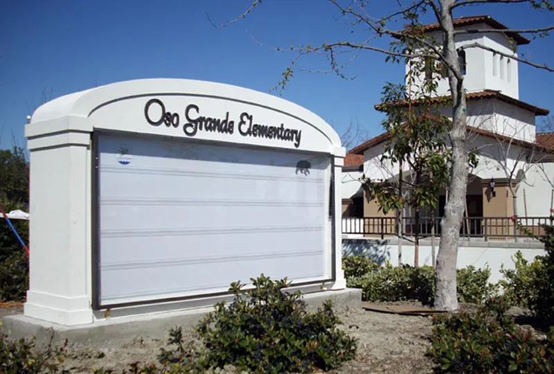 Oso Grande Elementary Sign