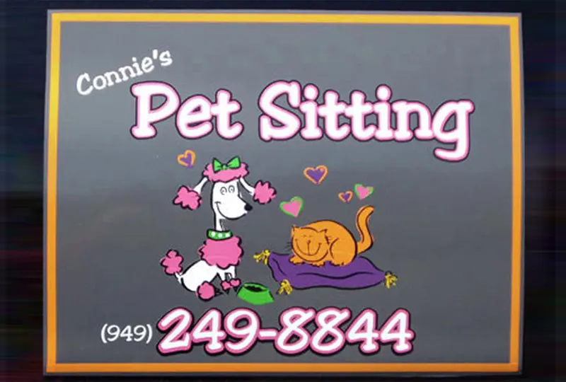 Connie's Pet Care Vehicle Magnet