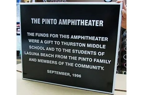 Commemorative & Informational Signs Memorial Sign Installers