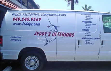 Magnetic & Vinyl Signs Wrap Rancho Santa Margarita Van Sign