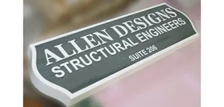 High-Density Urethane Signs Personalized Wood Sign